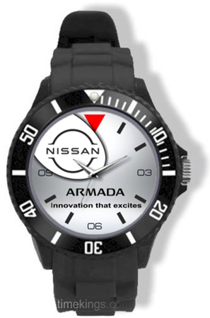 Nissan Armada Logo Silicone Watch